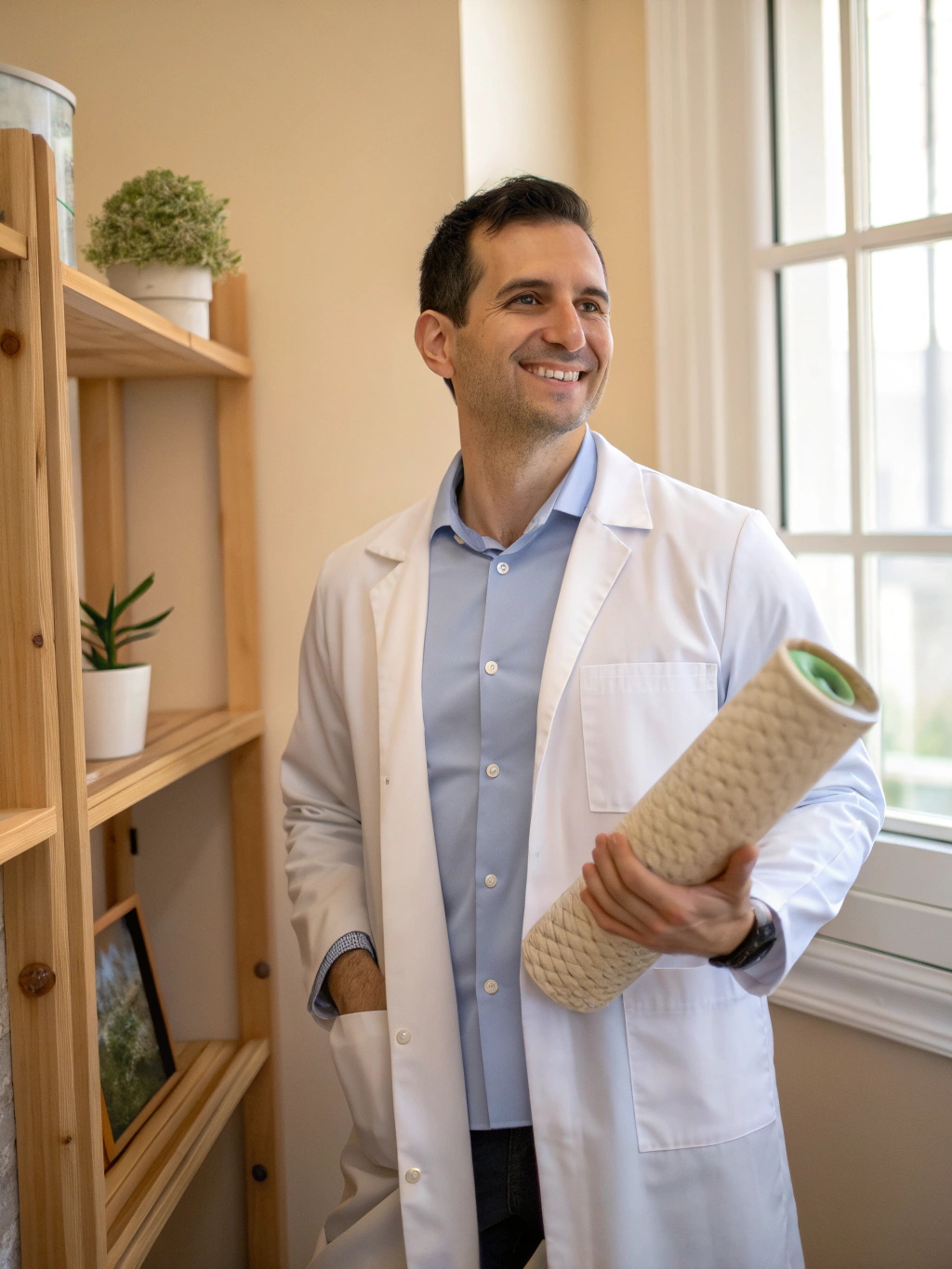 Portrait of Marcus Vance, wellness specialist